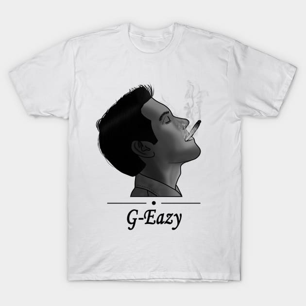 G-Eazy portrait T-Shirt by alexandergbeck